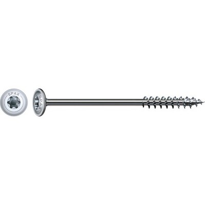 SPAX HI.FORCE, 6 x 120 mm, 100 Stück, Teilgewinde, Tellerkopf, T-STAR plus T30,