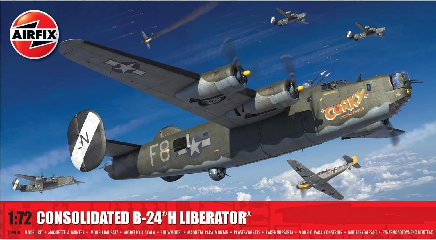 Airfix A09010 Consolidated B-24H Liberator 1:72 Plastic Model Kit
