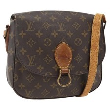 LOUIS VUITTON Monogram Saint Cloud GM Shoulder Bag M51242 LV Auth BA11343