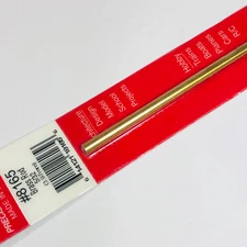 K&S 8165 Solid Brass Rod 5/32" (3.96mm) x 12"