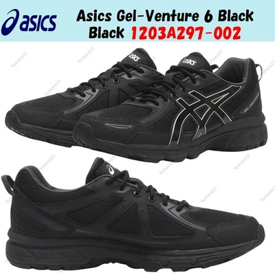 Taille homme Asics Gel-Venture 6 noir noir 1203A297-002 - Photo 1/4