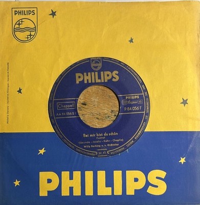 Willy Berking: Bei mir bist du schön, 7'' Single von 1954