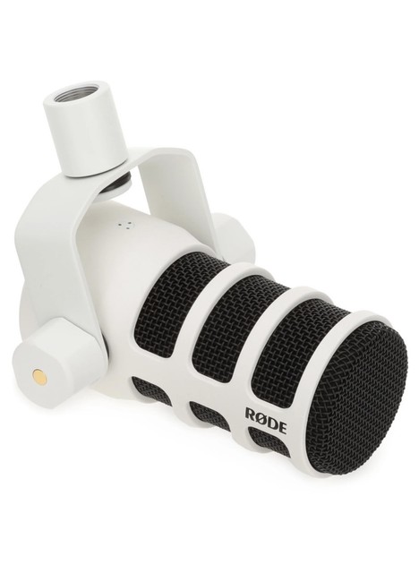 Rode PodMic USB Dynamic Broadcast Microphone - White