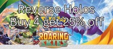 Pokemon TCG XY Roaring Skies REVERSE Holo's Choose Your Own
