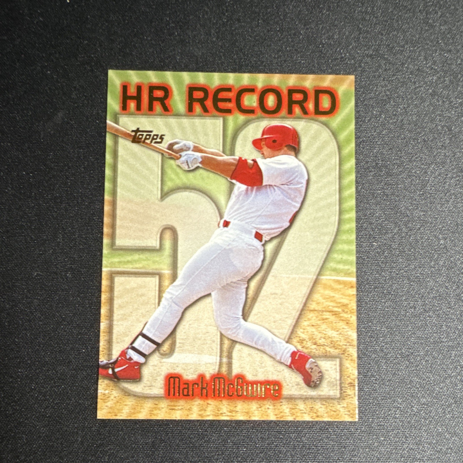 1999 Topps - HR Record Mark McGwire #220 Home Run #57