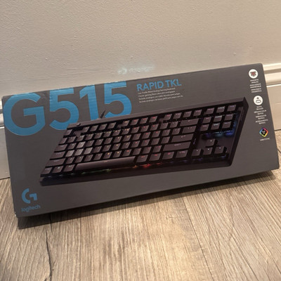 Logitech G515 RAPID TKL Gaming Keyboard Illuminated Black English QWERTY