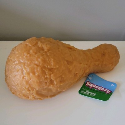 Sunny Days Squeeezy Squeezy FRIED CHICKEN LEG Squishy 2026 Tiktok Viral NWT HTF