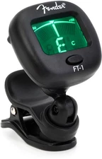 Fender FT-1 Pro Chromatic Clip-on Headstock Tuner (3-pack) Bundle