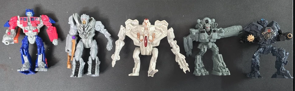 Transformers Robot Heroes Lot of 7 Figures Optimus Prime Megatron Starscream - Image 3 of 4