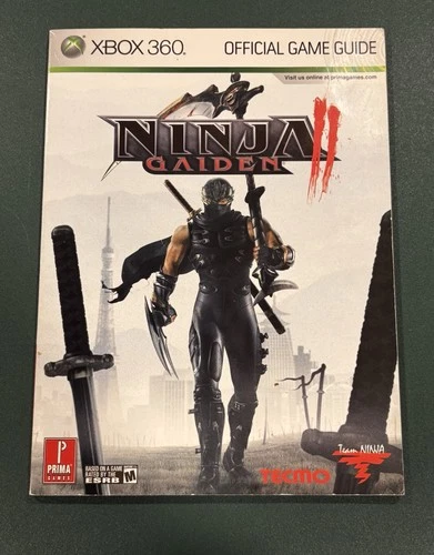 NINJA GAIDEN II 2 Xbox 360 Official Game Guide Strategy Prima