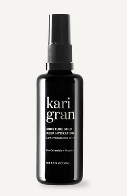 Kari Gran Moisture Milk Deep Hydration Mist with Pro-Ceramide, 1.7 Oz