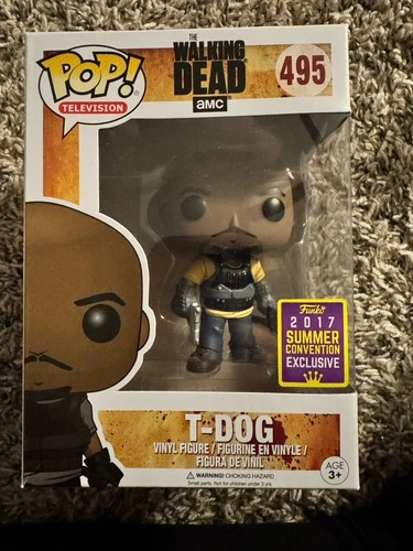 Funko Pop! The Walking Dead T-Dog #495 2017 Summer Convention