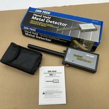 Cen-Tech Handheld Metal Detector Model 97245 - Tested & Works!