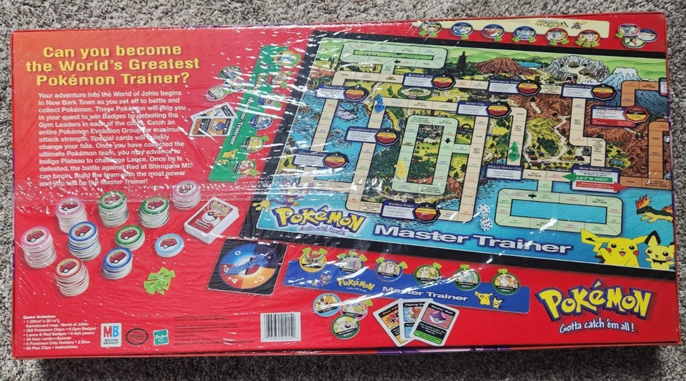 Pokemon Master Trainer Juego de Mesa NUEVO - SELLADO DE FÁBRICA Foto 2 de 4