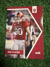 2025 Onit Indiana Hoosiers Football Josh Placzek  Base Card B-32 AL1