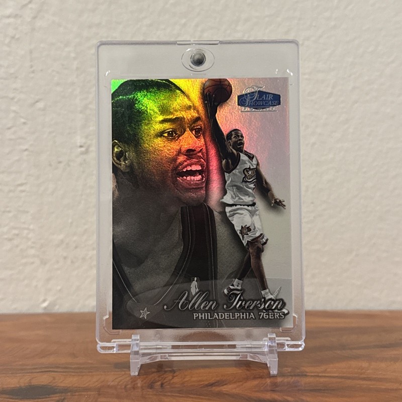 Fleer 1998-99 Flair Showcase Power Showtime Allen Iverson #36 76ers NBA 🏀