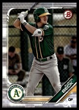 2019 Bowman Prospects Austin Beck Oakland Athletics #BP-141