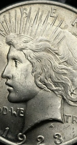 1923 Peace Silver Dollar 90% Silver $1 Coin