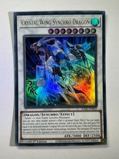 Kristallflügel Synchrodrache RA02-DE029 Ultra Rare 1. Auflage YuGiOh Karte NM