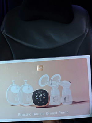 NCVI Wearable Double Electric Breast Pump AM8132, Battery Operated, 24mm
