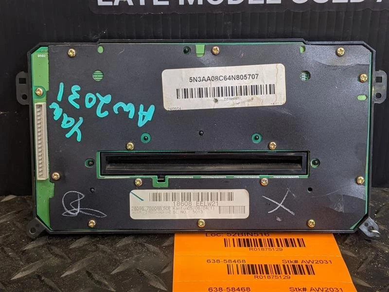 Audio Equipment Radio Control Audio Front Fits 04-05 INFINITI QX56 1875129 - Image 4 of 4