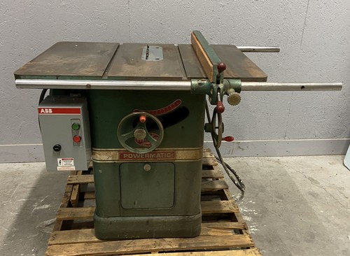 Powermatic Model 66 10" 3HP Tilting Arbor Table Saw 220V 3PH