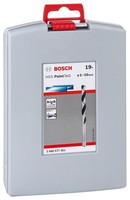 Bosch Hss-Spiralbohrer-Set Pointteq, 19-Tlg., Probox, 1-10 Mm
