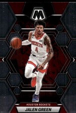 Jalen Green 2022-23 Panini Mosaic #193 Rockets NBA READ FREE SHIP AutographDen