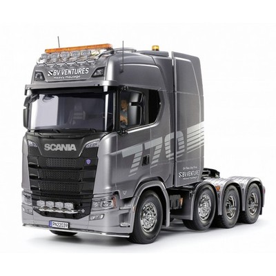 Tamiya 56376 1:14 RC Scania 8x4/4 Truck Gun Metal Lackierung 300056376
