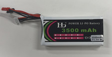 11.1V 3500mah 8C Lipo Battery for Flysky GT2 GT3B 6EX WFT06A T6EHP-E RC Transmit