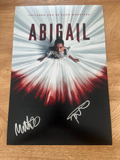 * MATT BETTINELLI-OLPIN & TYLER GILLETT * signed 12x18 poster * ABIGAIL * COA *