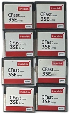 Lot Of 8 Innodisk CFast 3SE Series 8GB Industrial Flash Memory Cards