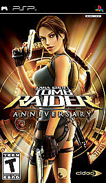 PSP/PS2 Games Lara Croft Tomb Raider - GTA San Andreas - VG+ Condition CIB