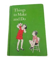 Things to MAKE and Do BOOK CRAFTS FOR CHILDREN - VINTAGE 1974