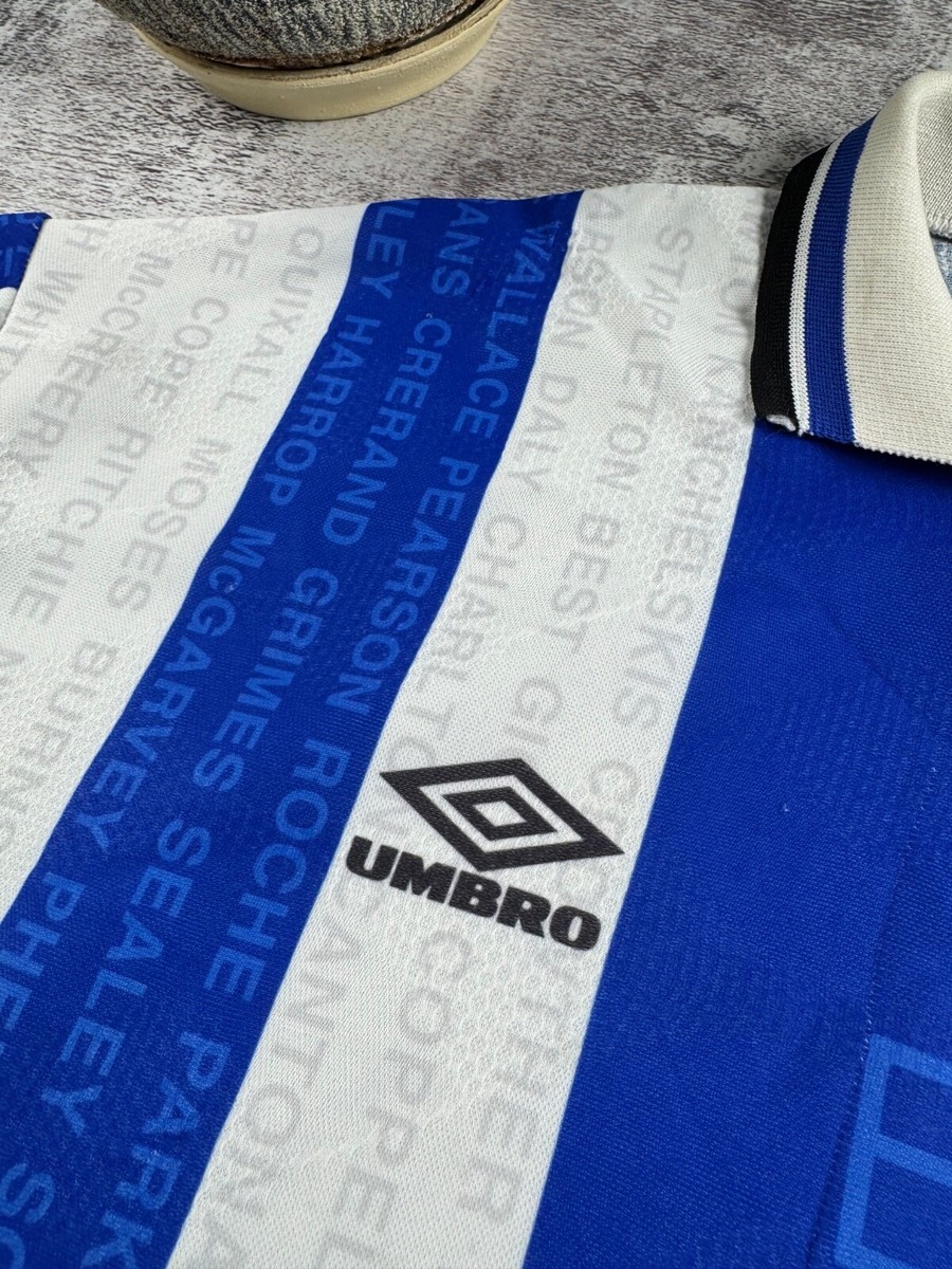 Vintage Umbro Manchester United 1994/1996 Paul Ince 8 Third Kit