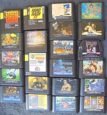 Original SEGA Mega Drive  Megadrive Game Cartridges PAL - Cleaned and Tested VGC