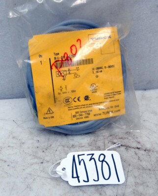 Turck Proximity Sensor BI4-G12-ADZ32X, Inv 45381