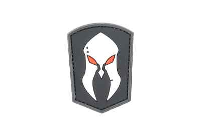 Patch Klettpatch Sparta Helm Klett 3D Patch Airsoft Softair Outdoor