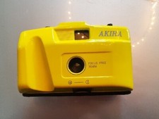 Akira Focus Free 35mm Film Camera Mechanics Tested And Work Not Tested With Film