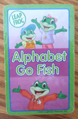 NEW/SEALED LeapFrog ''Alphabet Go Fish'' Card Game