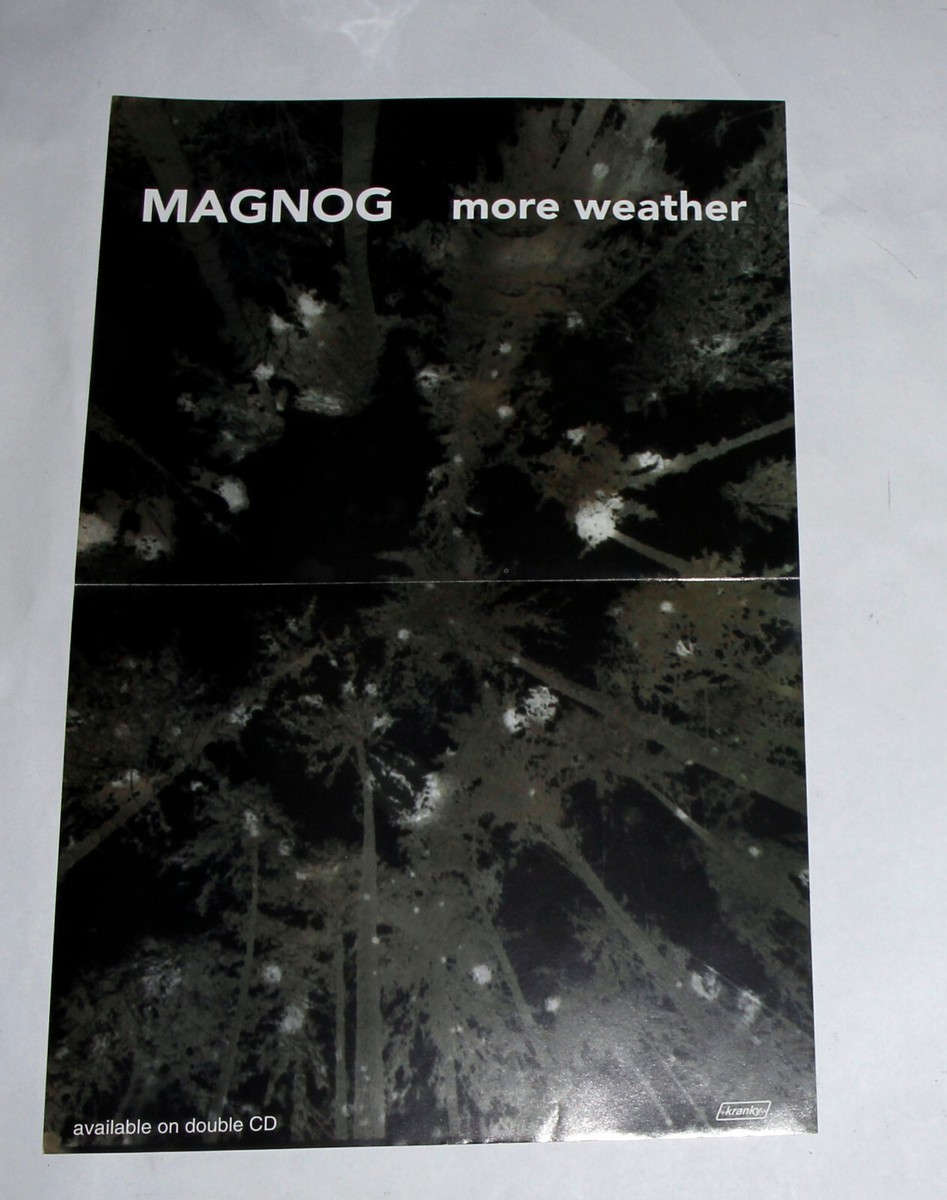 MAGNOG More Weather PROMO POSTER Labradford Flying Saucer Attack
