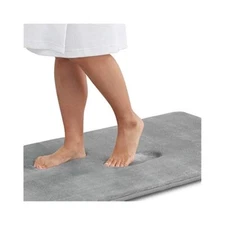 Quick,Dry Memory Foam Bath Rug, Non,Slip Backing, Luxurious Velvet Feel