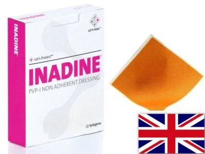 Inadine Iodine Dressings | All Sizes | Select Quantity | TRUSTED UK SUPPLIER