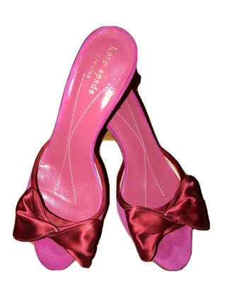 fuschia low heels