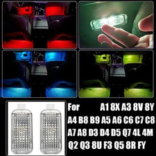 For A1 8x A3 8v 8y A4 B8 B9 A5 8t A6 C7 A7 A8 D3 D4 D5 Q2 Car Footwell Light