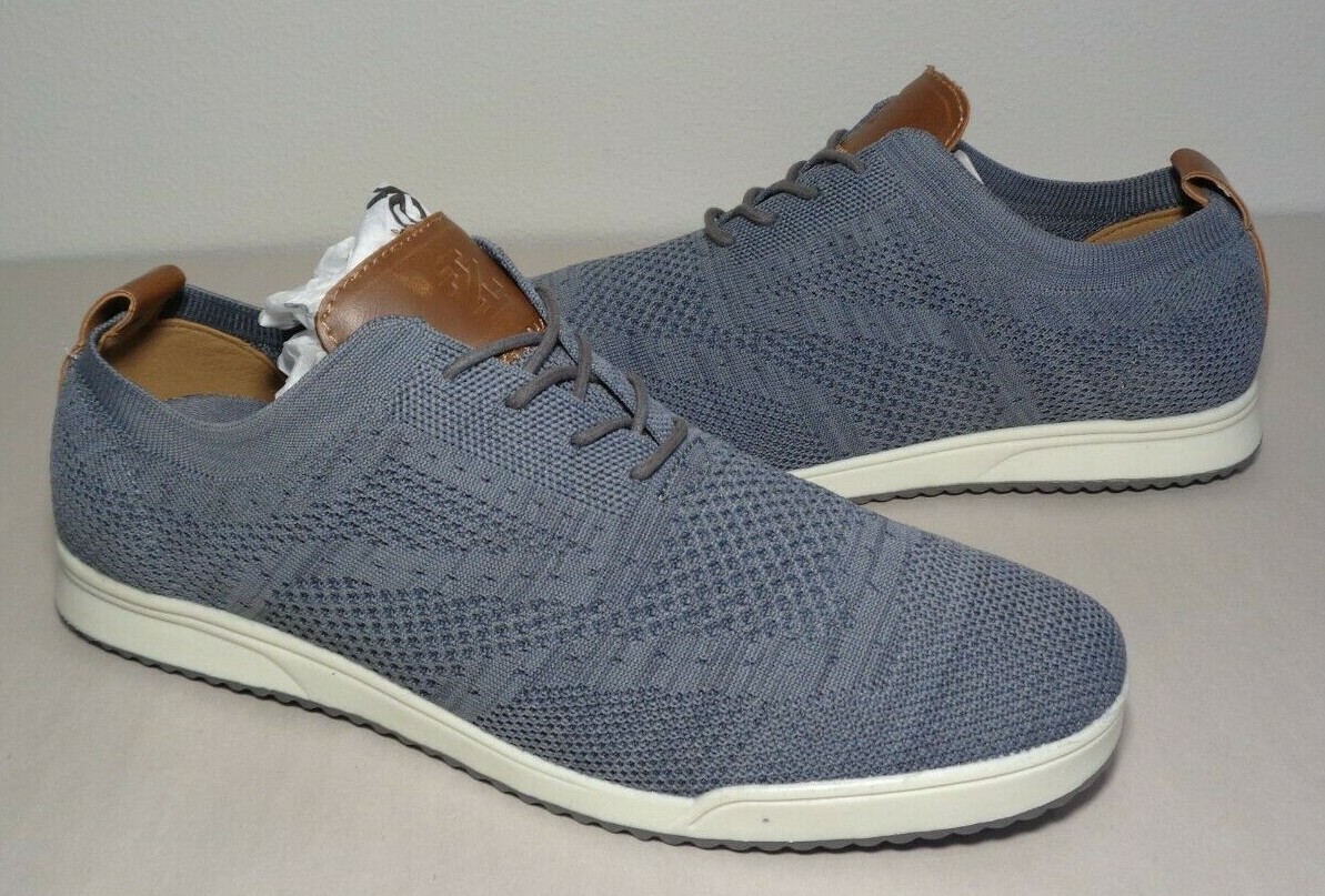 Izod Size 10 M BREEZE Grey Fabric Oxfords New Men\'s Shoes IZOD Breeze Oxford Casual Shoes for Men, Wingtip Memory Foam  main image 4