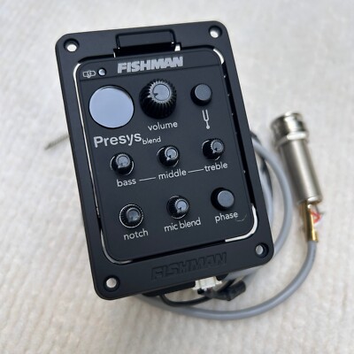 Guitar pickup FISHMAN Presys MIC+Piezo Active 301 Genuine