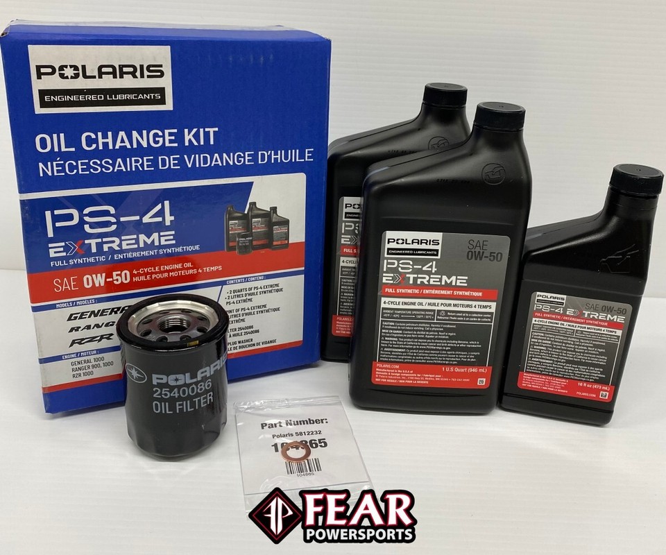 Polaris Ranger Xp 1000 Oil Type