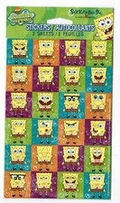 New Pack SPONGEBOB Squarepants Personality Faces Scrapbook Stickers 2003