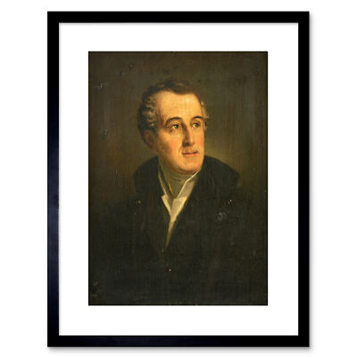 Painting Portrait Arthur Wellesley 1St DUKe Wellington Framed Print 9x7 Inch
